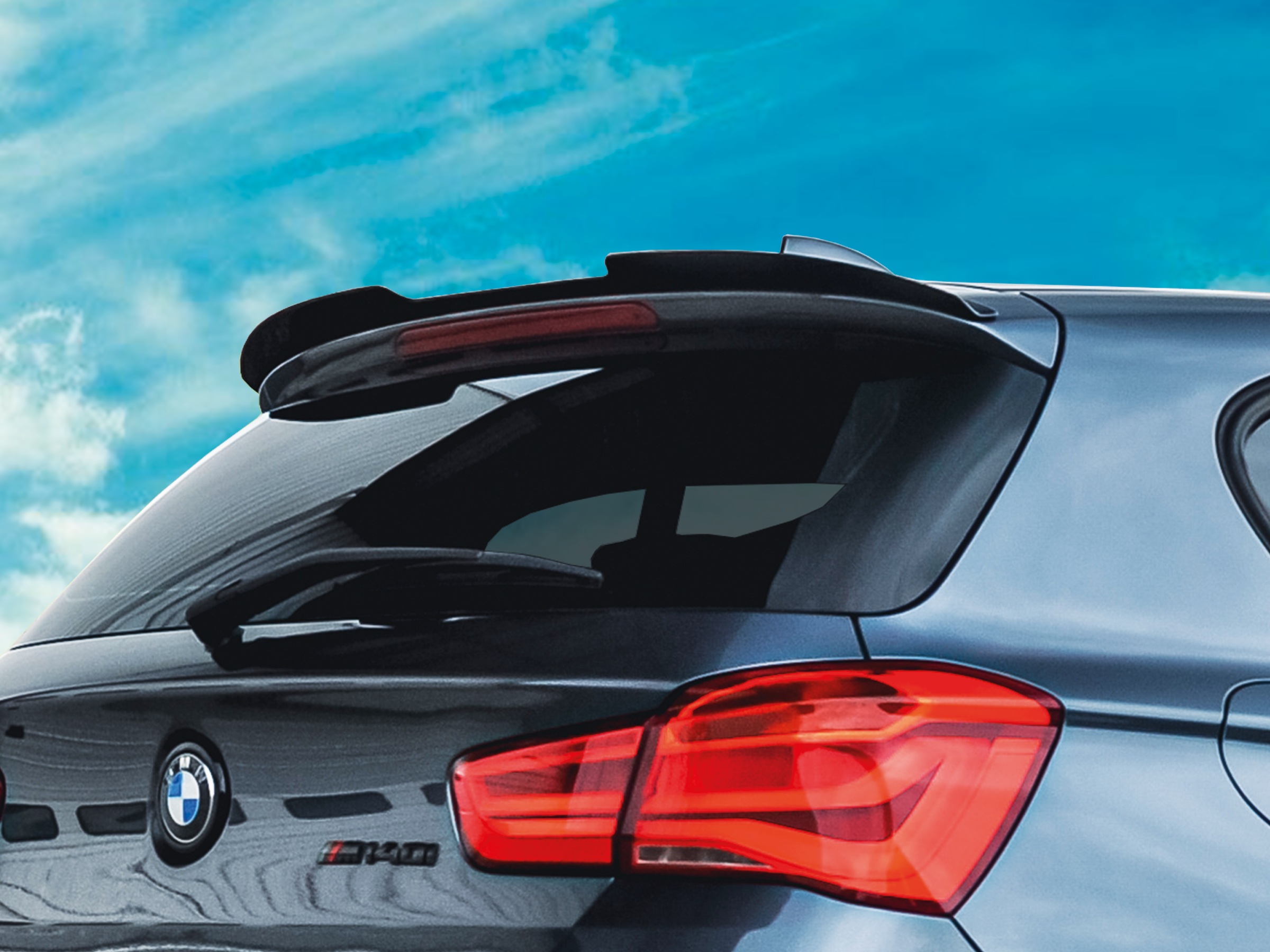 EVO-1 Rear Spoiler Lip for BMW 1-Series Serie F20 | F21