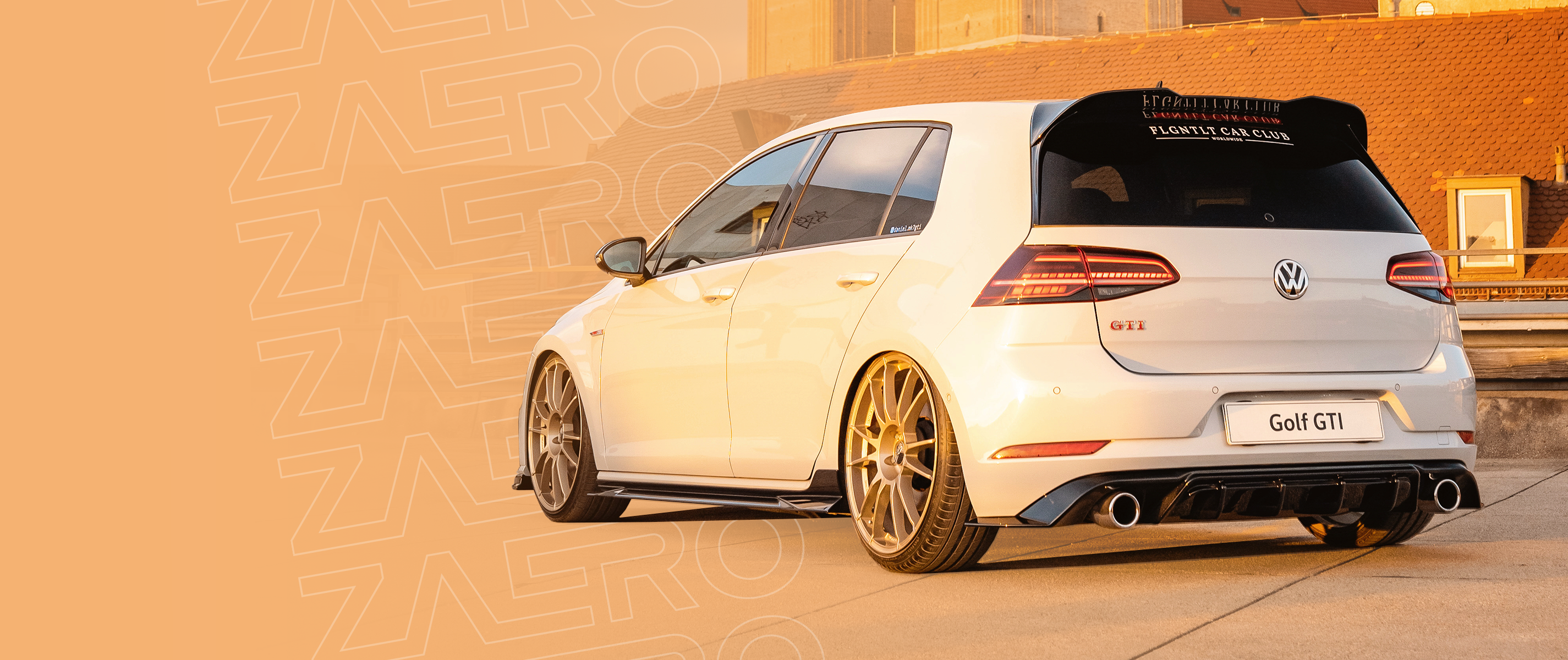 ZAERO DESIGN Diffuser for VW Golf 7.5 GTI (2013 – 2019)