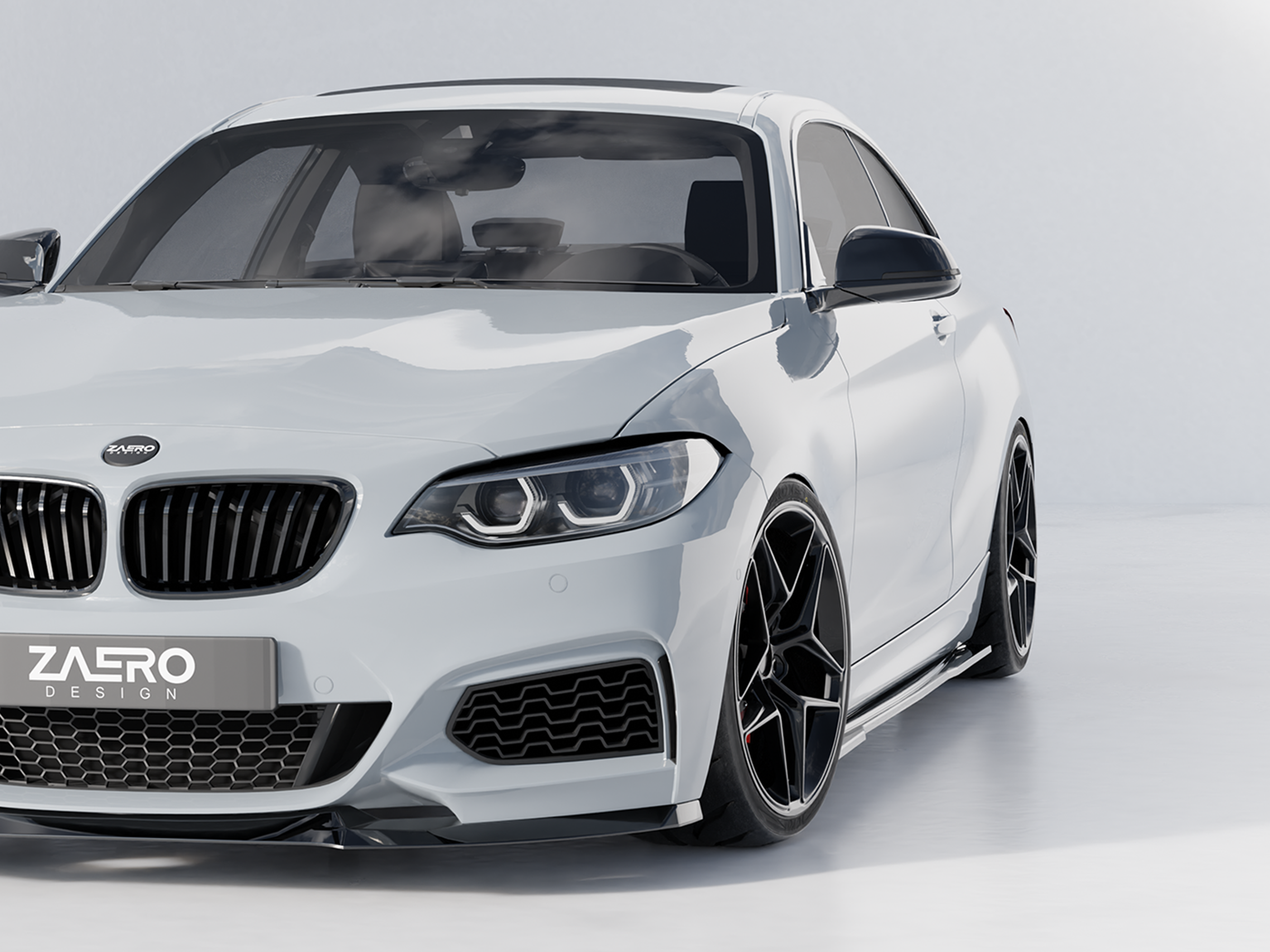 Side Skirt Extensions by ZAERO DESIGN for BMW 2-Series F22 F23 M235 M240