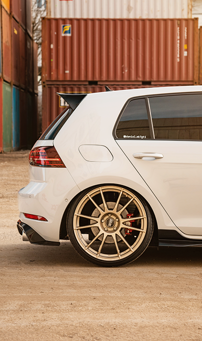 rear spoiler by ZAERO DESIGN for VW Golf 7.5 GTI (2013 – 2019)